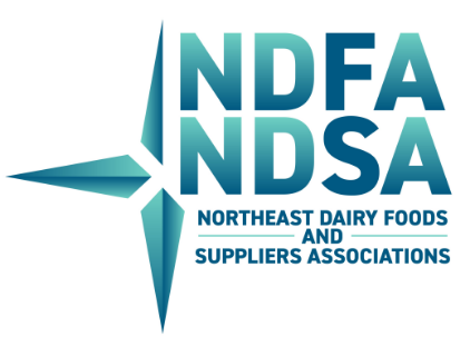 The logo of the North East Dairy Foods and Supplies Association